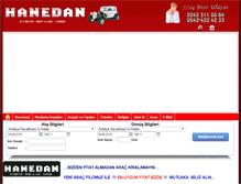 Tablet Screenshot of hanedanrentacar.com